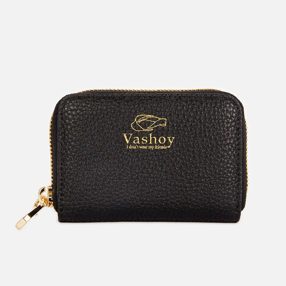 Vegan Anti-theft Zip Wallet Vashoy