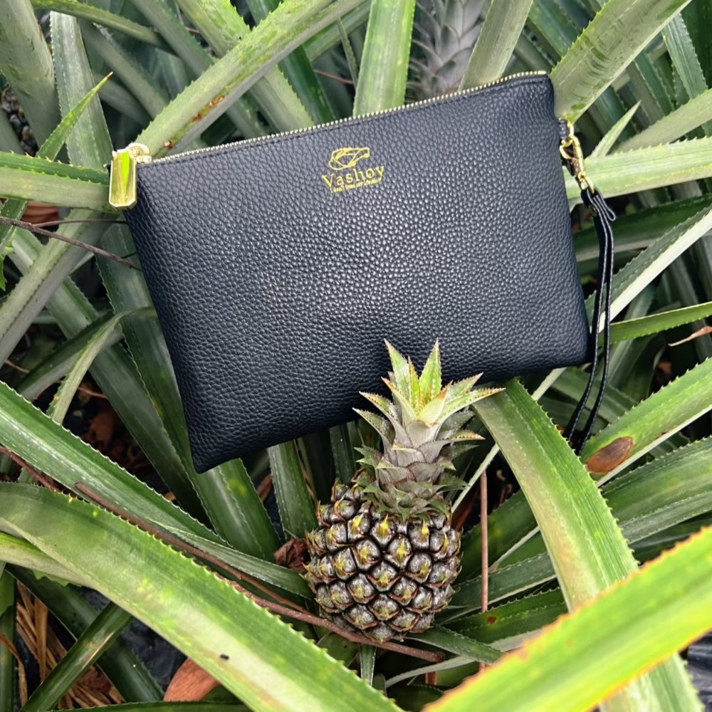 Vegan Wristlet Pouch